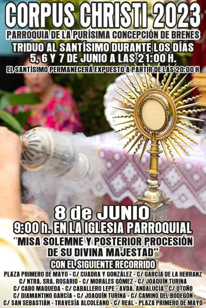 Corpus Christi - Misa y Procesión