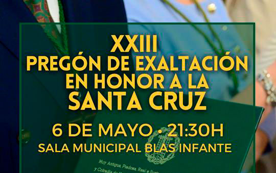 XXIII Pregón de Exaltación de la Santa Cruz