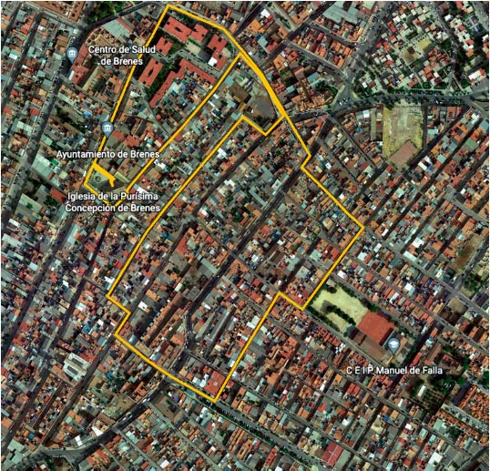 Recorrido Estación de Penitencia 2023 Hermandad Vera-cruz y Caridad Brenes