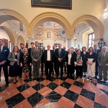 Audiencia del Arzobispo de Sevilla, Monseñor D. José Ángel Saiz Meneses