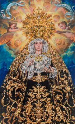 Cartel Conmemorativo de la Apertura del Año de la Coronación Canónica de M.ª Ssma. de los Dolores en su Soledad