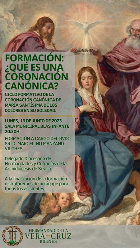 Curso: Coronación Canónica. Hermandad Vera Cruz Brenes