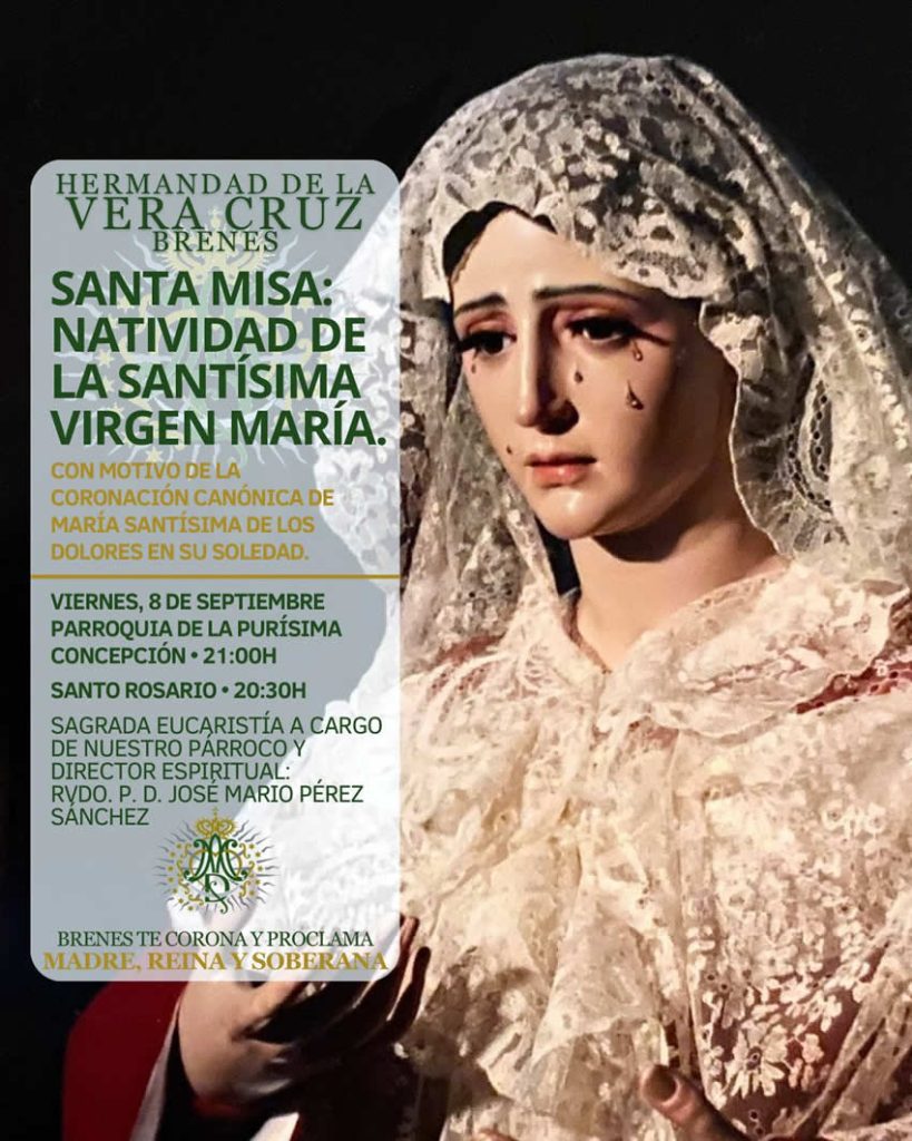 Misa por la festividad de la natividad de la Virgen María