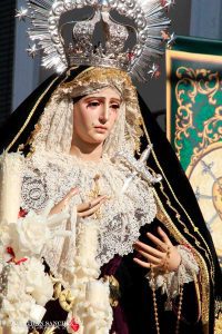 Virgen de los Dolores en su Soledad. Procesion Extraordinara Noviembre 2023