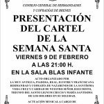 Presentación del Cartel de la Semana Santa de Brenes 2024