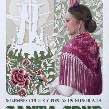 Cartel de los Solemnes Cultos y Fiestas en honor de la Santa Cruz (2024)