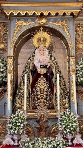 Los titulares de la Hermandad vuelve a sus altares tras los solemnes cultos