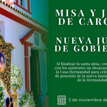 Misa y Jura de cargos de la nueva Junta de Gobierno