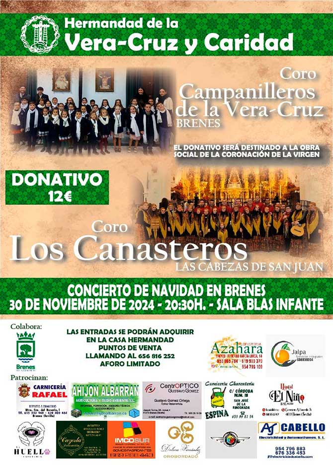 Concierto de navidad en Brenes