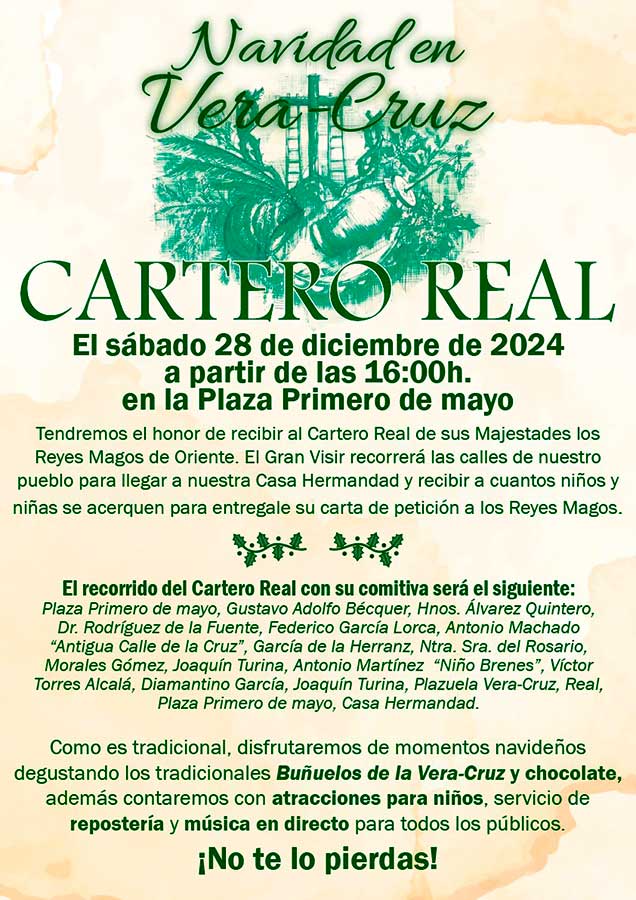 Navidad en Vera-Cruz. Cartero Real 2024