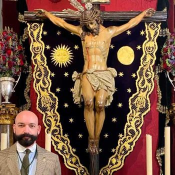 Luis de la Pura cartelista del XXV aniversario de la venida de la Sagrada Reliquia