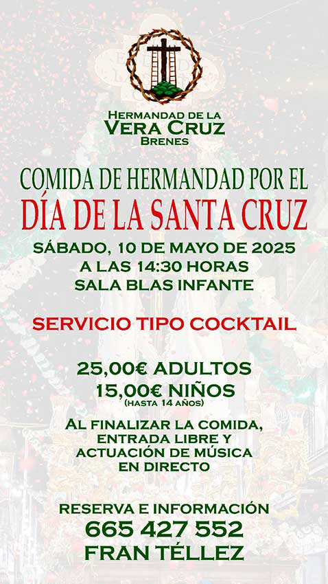 Comida Hermandad día de la Santa Cruz 2025