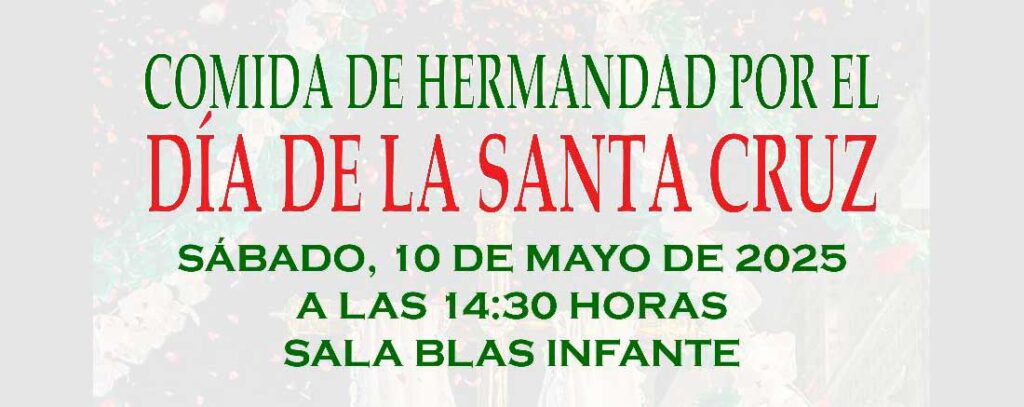 Comida Hermandad día de la Santa Cruz 2025