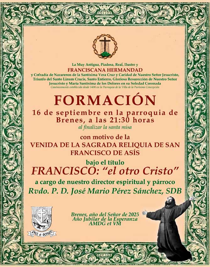 Formación. Francisco: el otro Cristo