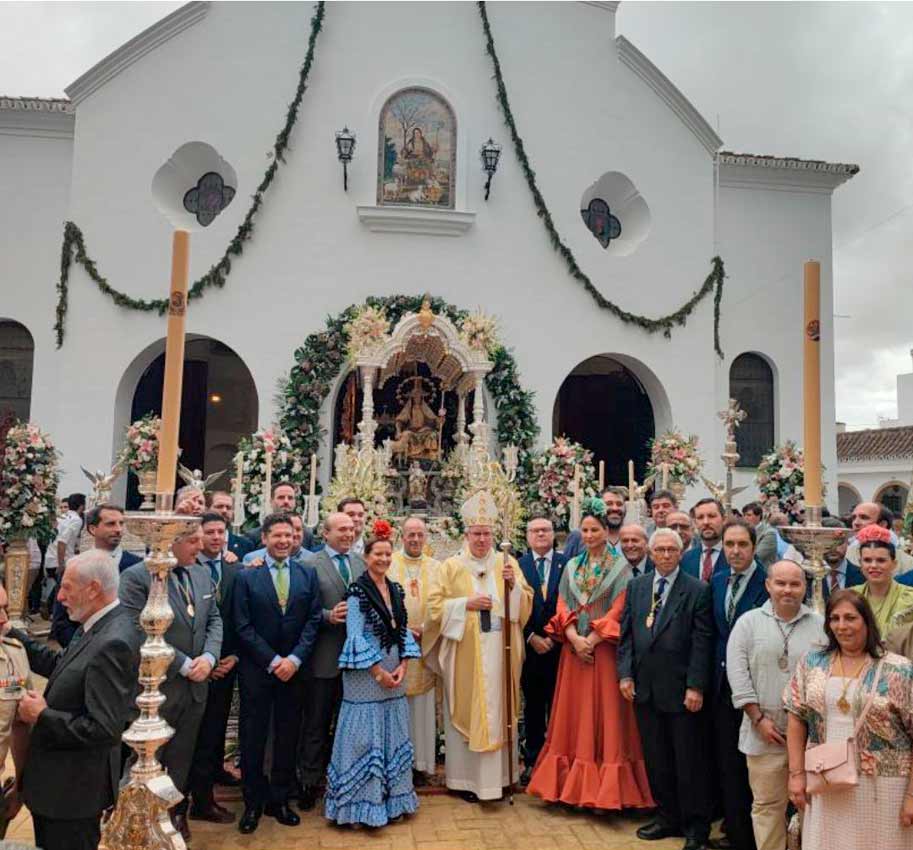 Representación en la Romería de la Pastora Divina en Cantillana