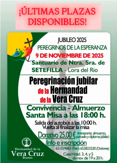 Peregrinación Jubilar Santuario de Ntra. Sra. de Setefilla