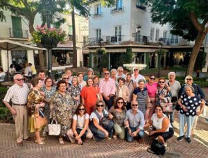 Participación en la Peregrinación de las Hermandades y Cofradías de la Vera Cruz, celebrada en Estepona (Málaga)