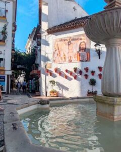 Participación en la Peregrinación de las Hermandades y Cofradías de la Vera Cruz, celebrada en Estepona (Málaga)