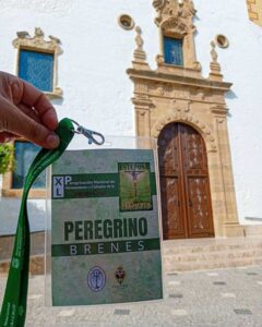 Participación en la Peregrinación de las Hermandades y Cofradías de la Vera Cruz, celebrada en Estepona (Málaga)