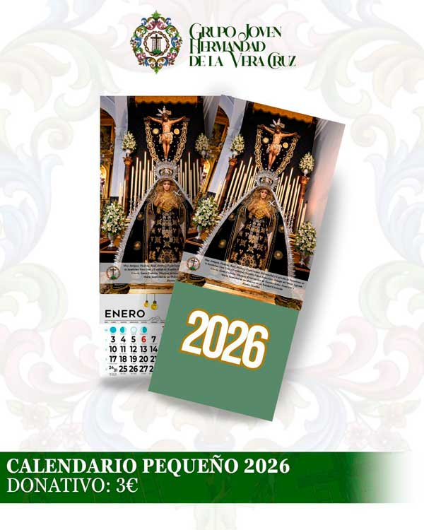 Calendario pequeño 2026