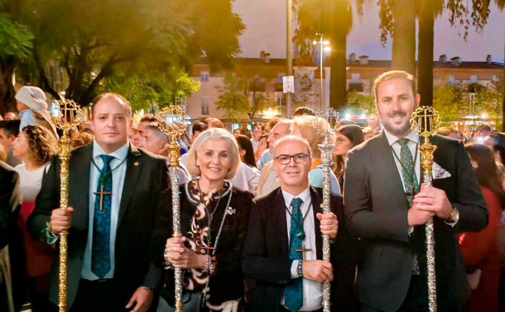 Representación de la hermandad en Cantillana y Tomares el día 1 de noviembre de 2025