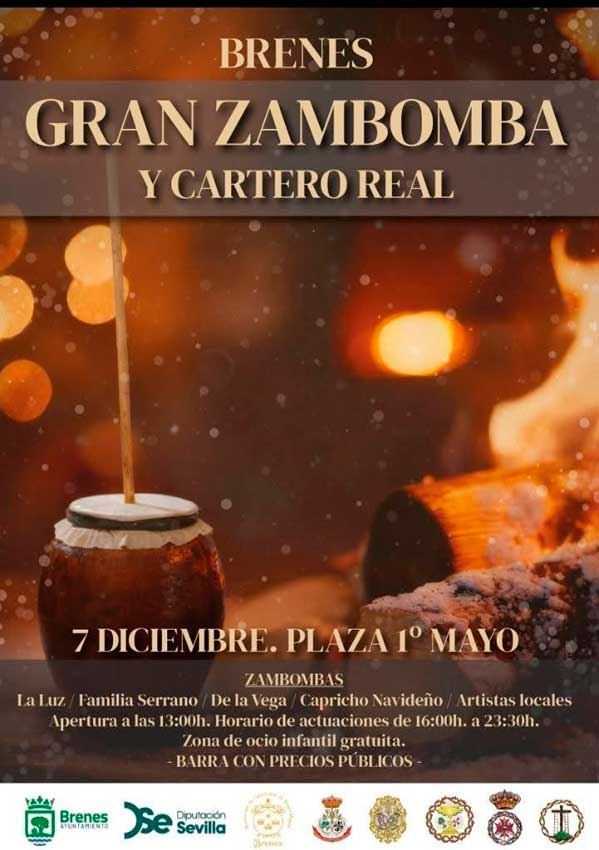 Zambomba y cartero real 2025