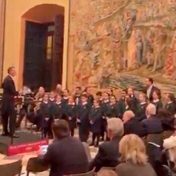 Concierto de la Escolanía de la Vera Cruz junto a la Banda Sinfónica de Sevilla