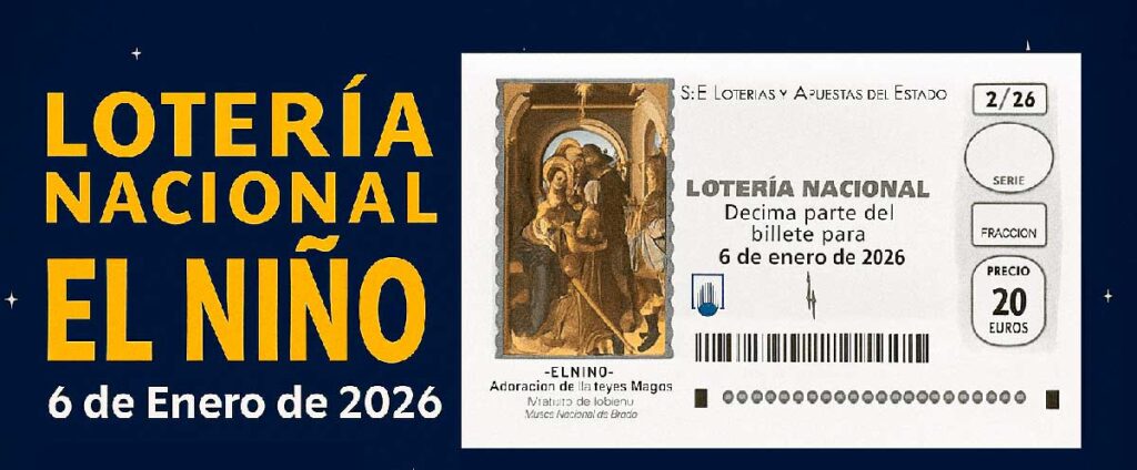 Lotería del niño 2026