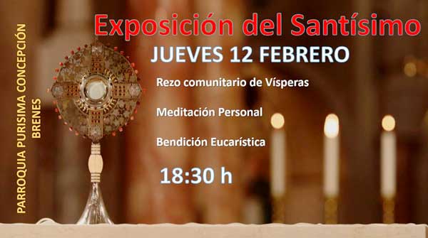Exposición del Santísimo