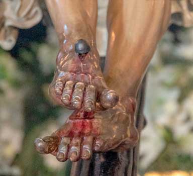 Besapiés del Smo. Cristo de la Vera Cruz y Caridad