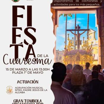 Este Domingo Gran Fiesta de la Cuaresma