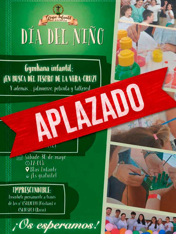Día del Niño APLAZADO