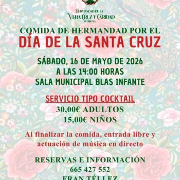 Comida de Hermandad Día de la Santa Cruz