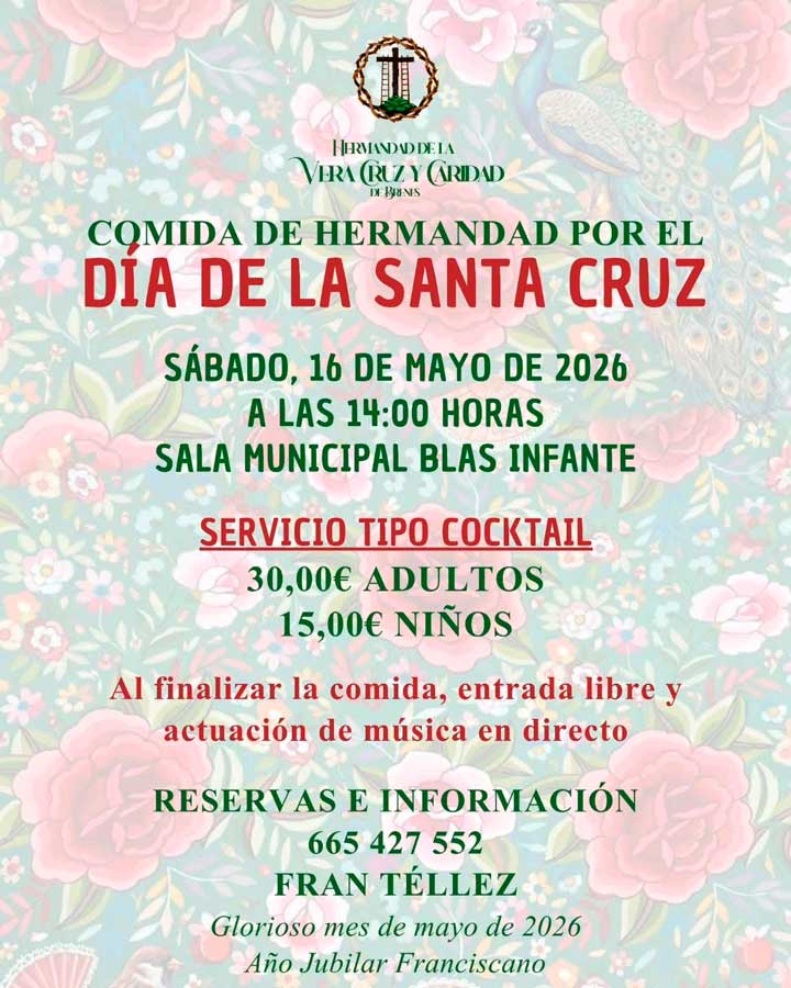 Comida de Hermandad Día de la Santa Cruz