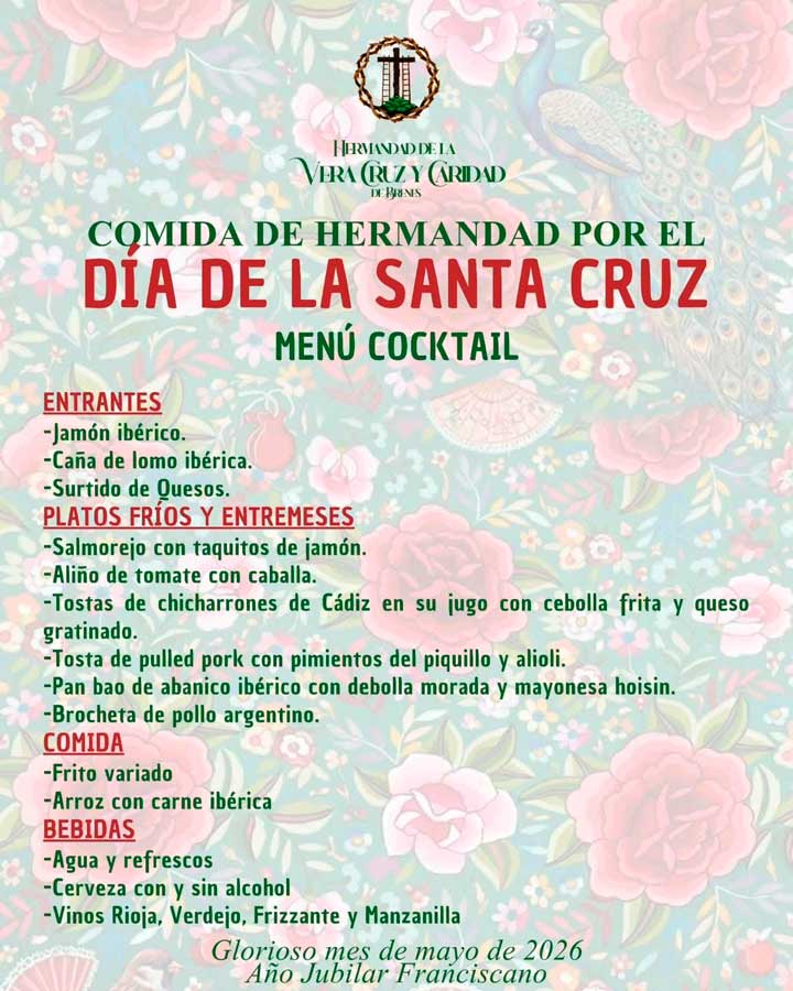 Comida de Hermandad Día de la Santa Cruz