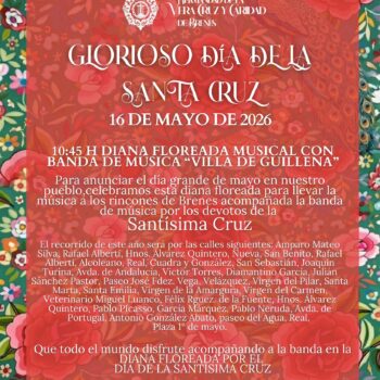Glorioso día de la Santa Cruz. Diana Floreada