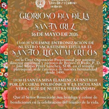 Glorioso Día de la Cruz. Cultos internos
