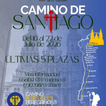 Camino de Santiago. Últimas 5 plazas