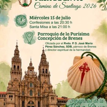 Misa de Envío. Peregrinación Camino de Santiago 2026