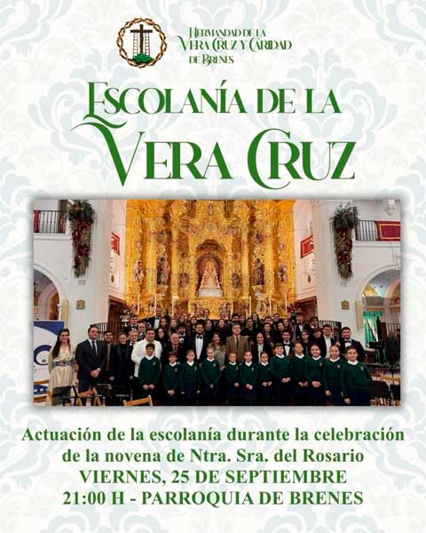 Actuación de la Escolanía de la Vera Cruz