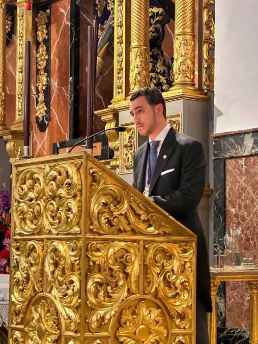 Emilio José Vázquez Larriba pregonero de la Semana Santa de Brenes